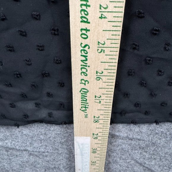 Style & Co Top Womens Plus 4X Black Sheer Velvet Boho Flowy Tunic Whimsigoth NEW - Picture 9 of 11